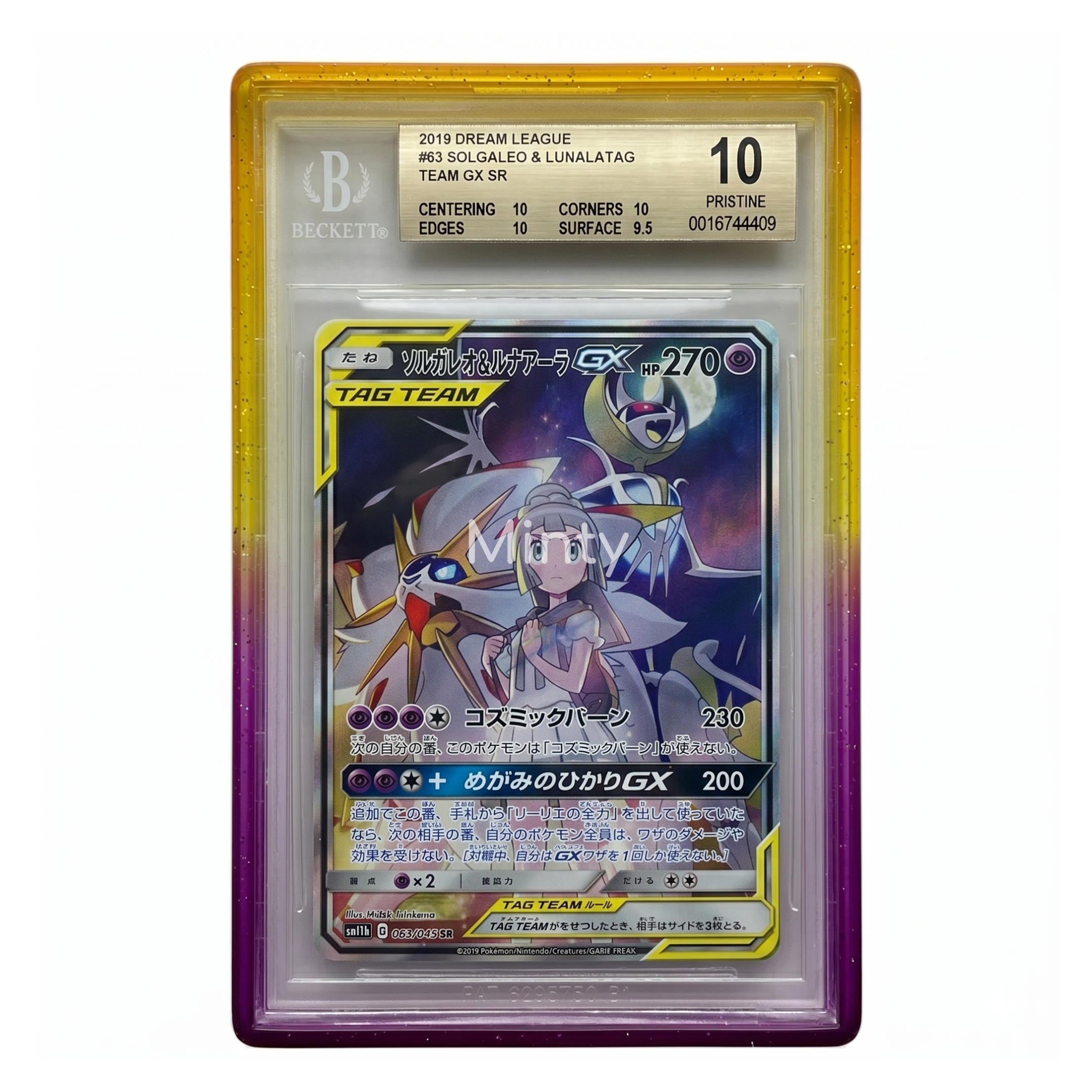 MintyGuard for Standard BGS Graded Cards Graded Guard Bumper Guard