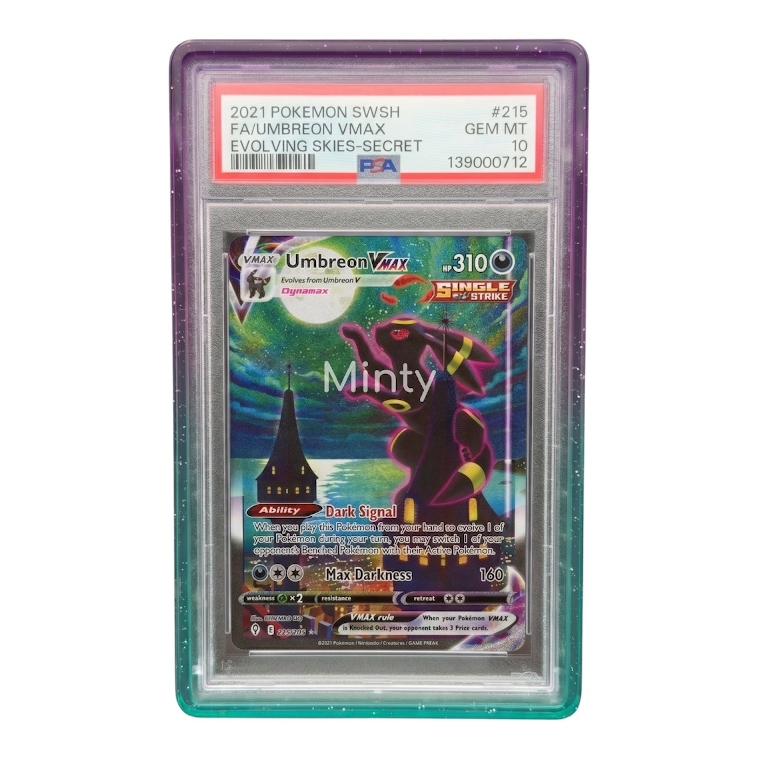 MintyGuard for Standard PSA Graded Cards (Prism Series) Graded Guard B