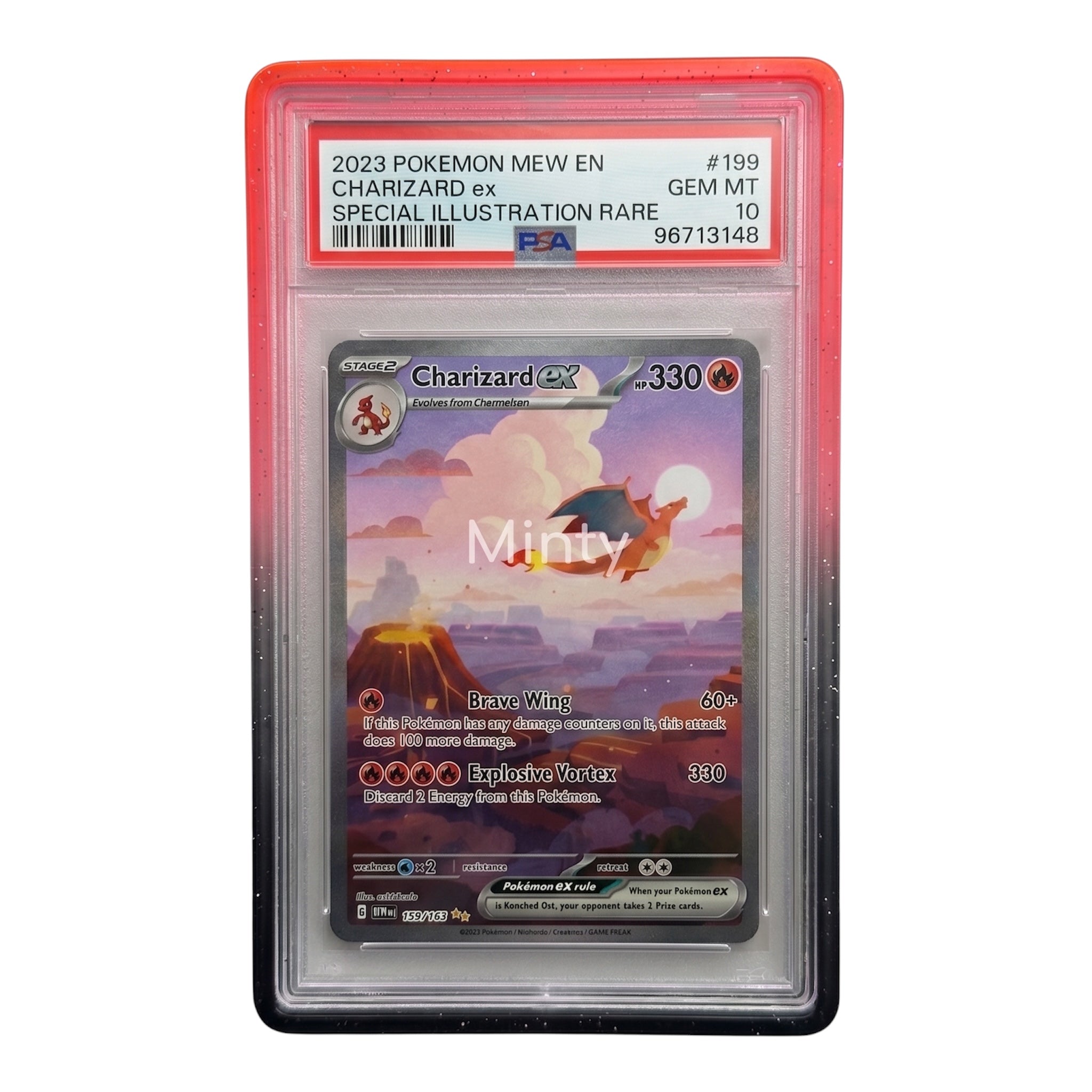 MintyGuard for Standard PSA Graded Cards (Cosmic Series) Graded Guard Bumper Guard