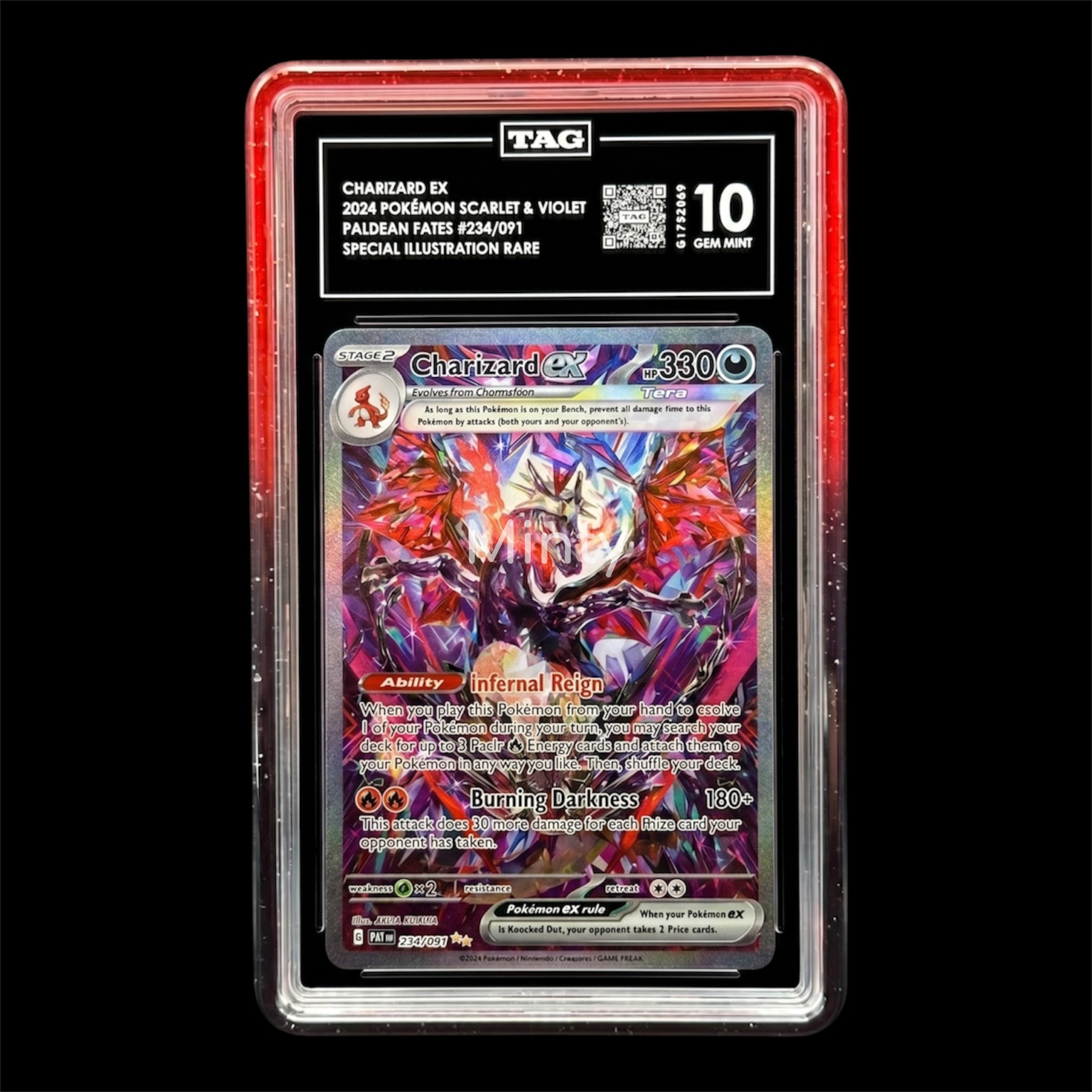 MintyGuard for Standard TAG Graded Cards Graded Guard Bumper Guard