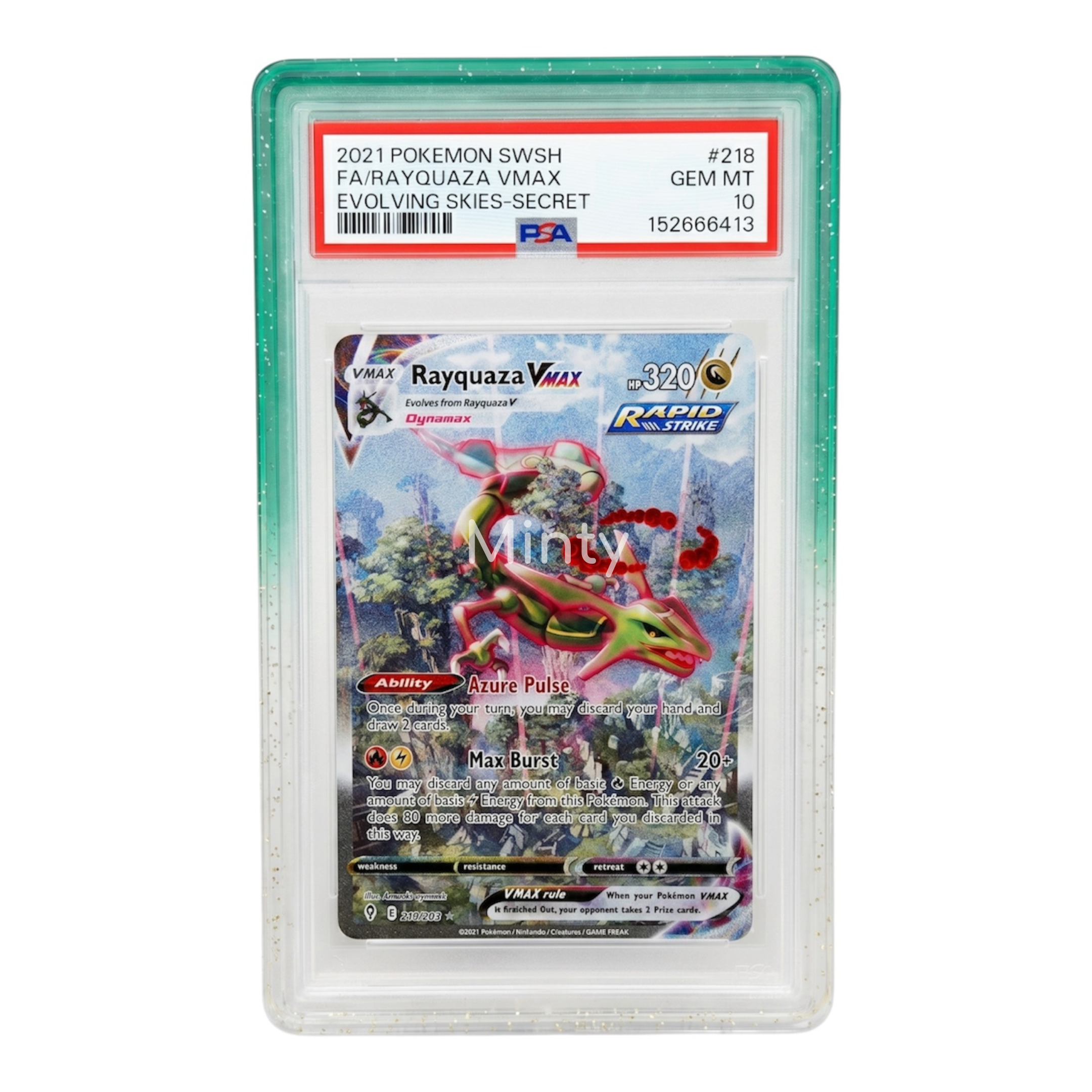 MintyGuard for Standard PSA Graded Cards (Cosmic Series) Graded Guard Bumper Guard