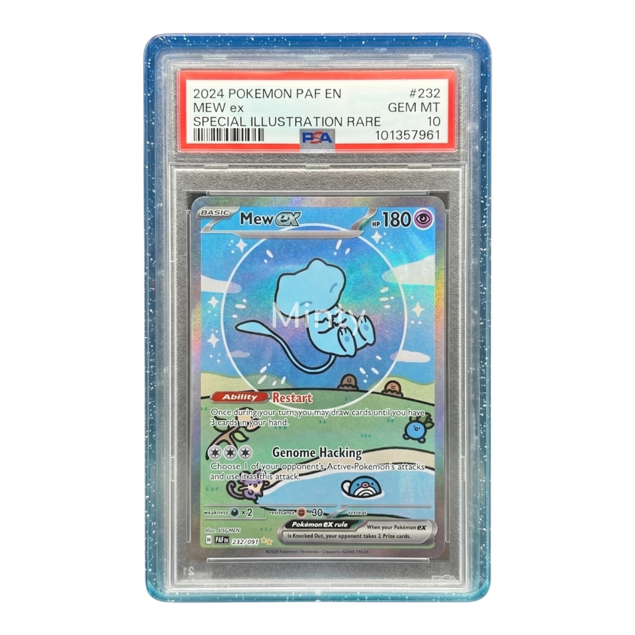 MintyGuard for Standard PSA Graded Cards (Prism Series) Graded Guard Bumper Guard