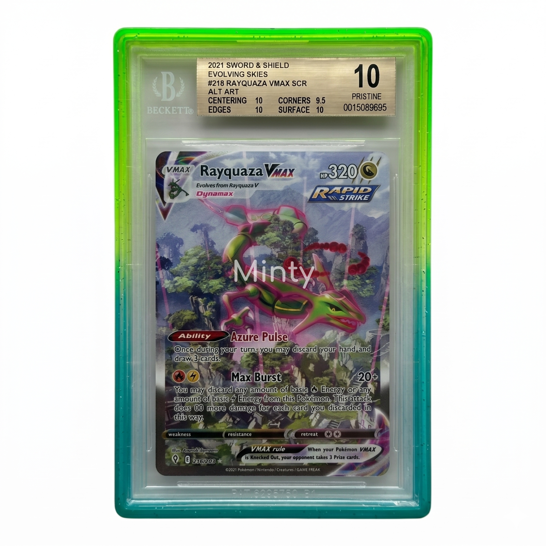 MintyGuard for Standard BGS Graded Cards Graded Guard Bumper Guard