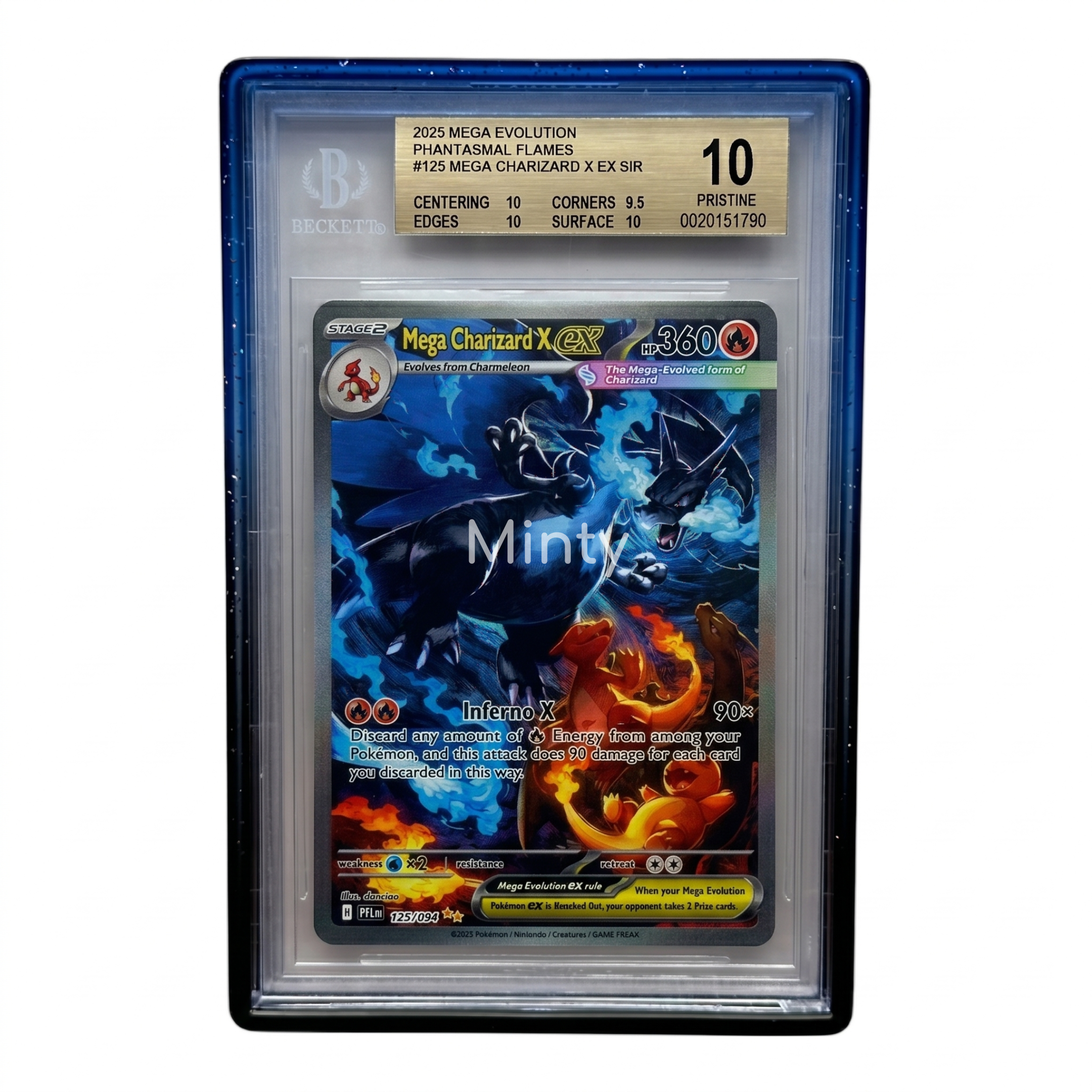 MintyGuard for Standard BGS Graded Cards Graded Guard Bumper Guard