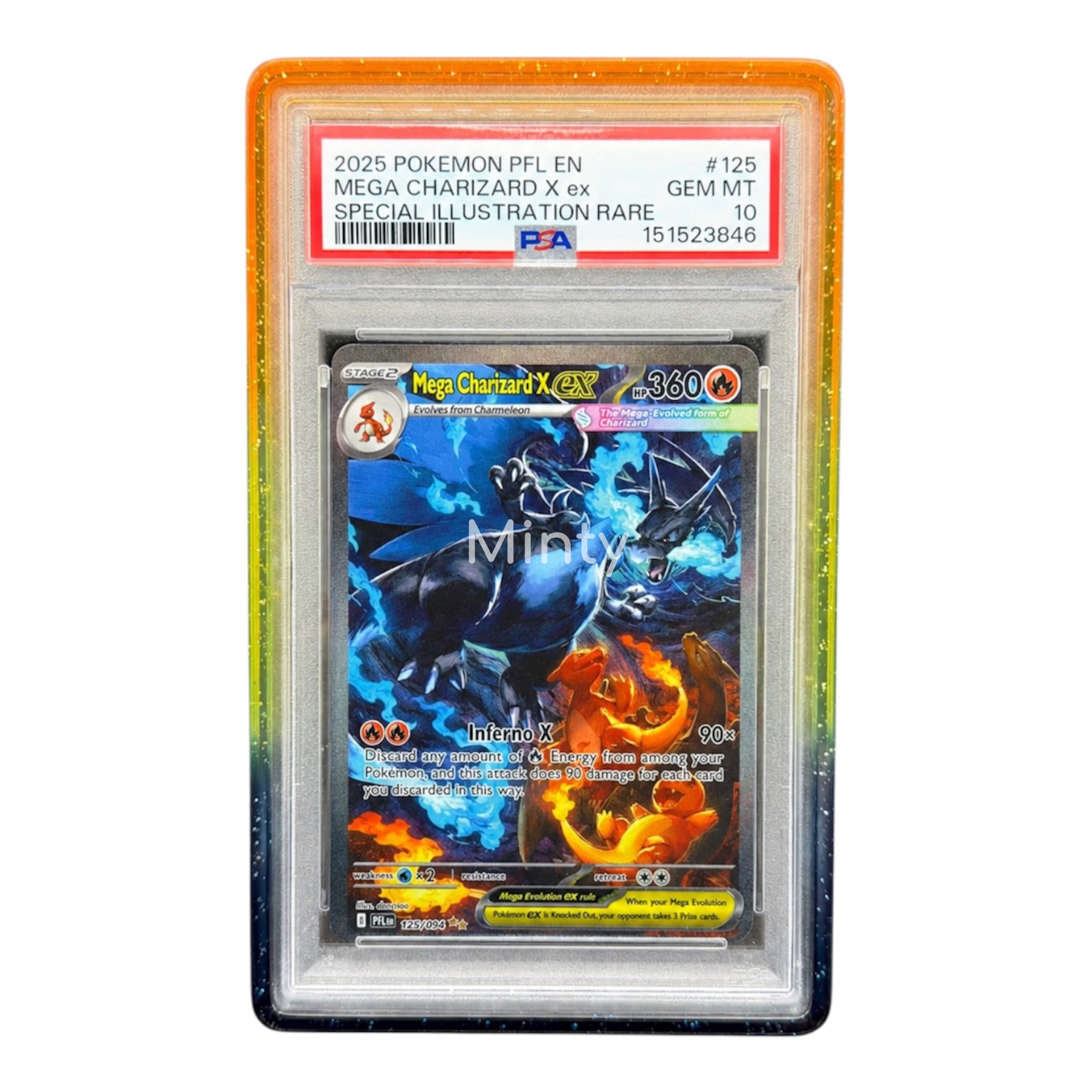 MintyGuard for Standard PSA Graded Cards (Prism Series) Graded Guard Bumper Guard