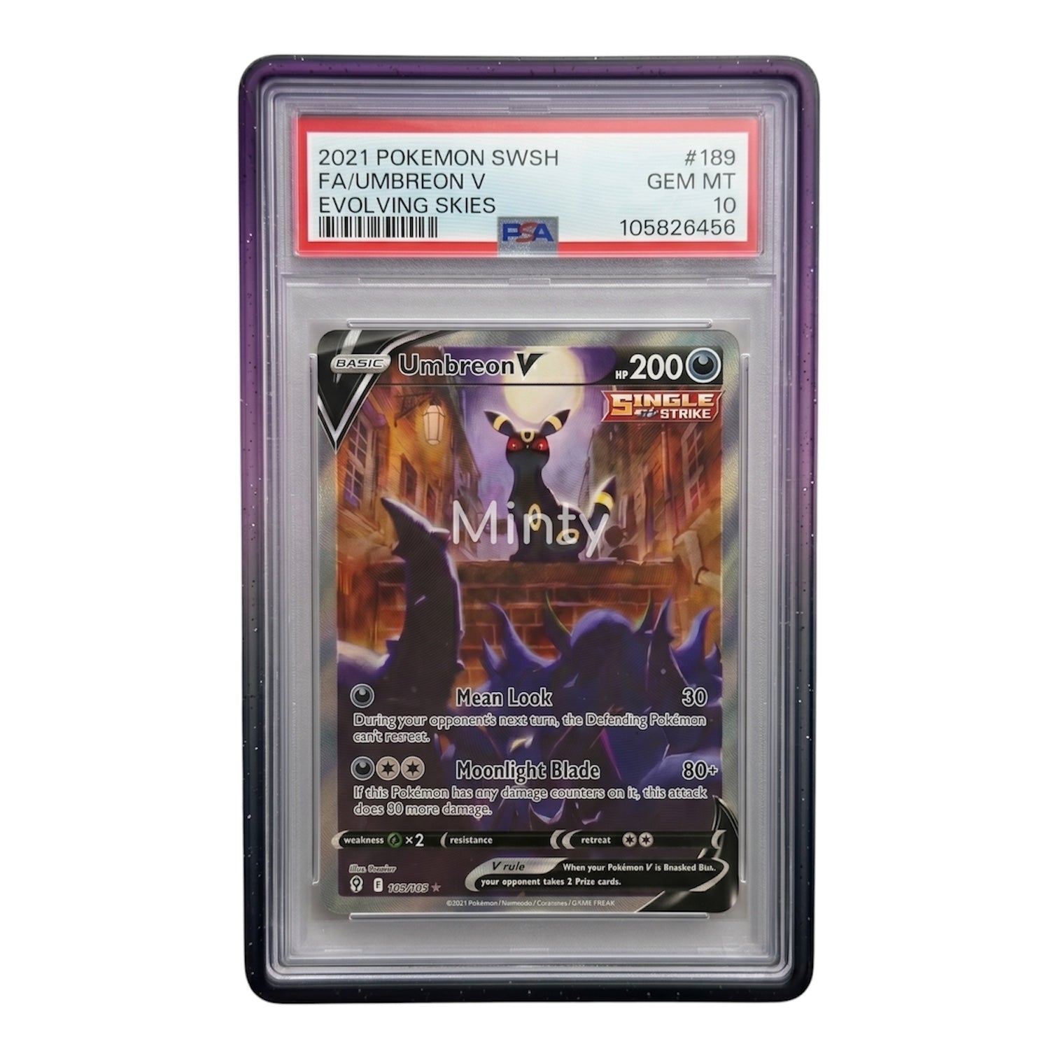 MintyGuard for Standard PSA Graded Cards (Cosmic Series) Graded Guard Bumper Guard